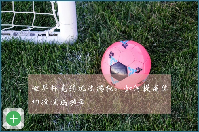 世界杯竞猜玩法揭秘，如何提高你的投注成功率